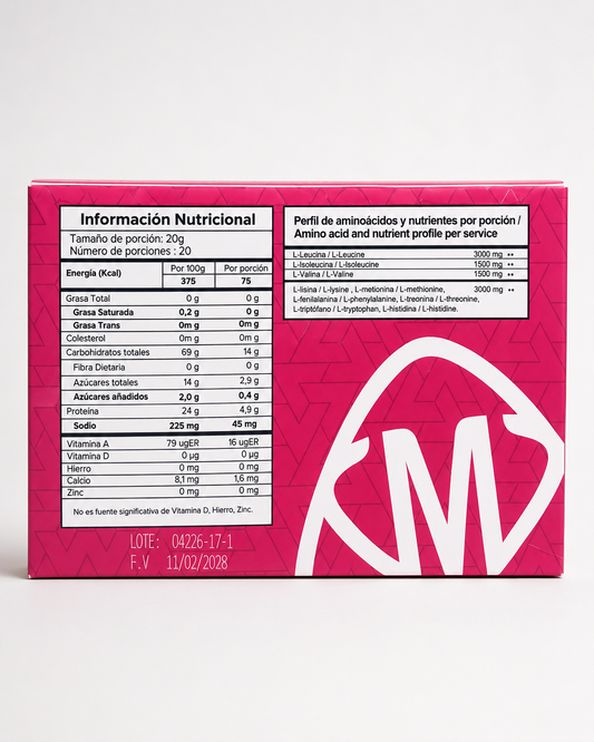 BCAAs + EAA's 2:1:1 | 20 sobres – Frutos Rojos | IMN Nutrition