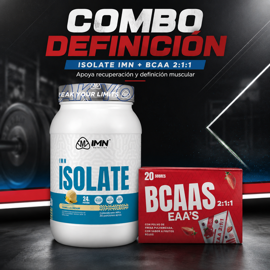 Combo Definición | Proteína aislada + Aminoácidos