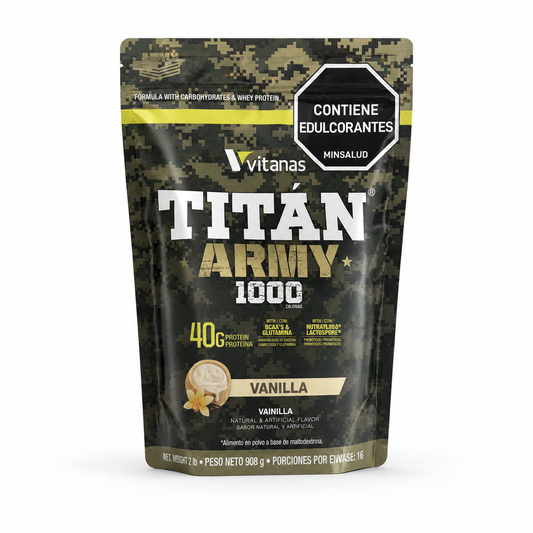 Titán Army x 2 Libras – Vainilla - Vitanas
