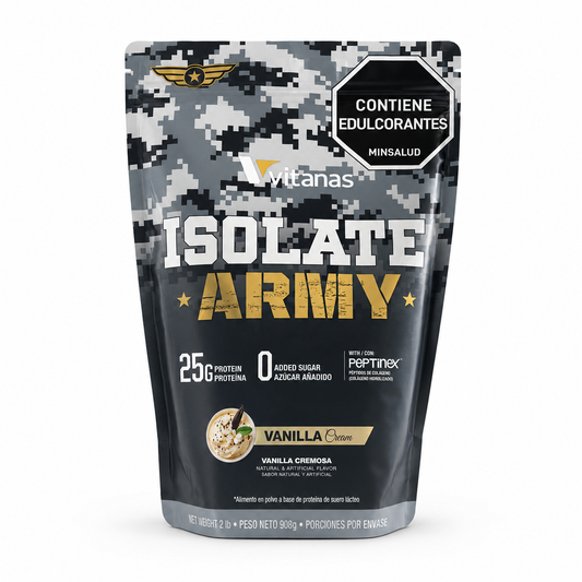 Isolate Army x 2 Libras – Vanilla Cream - Vitanas
