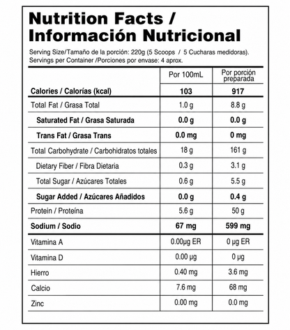 Titán Beef Mass 2 libras – Vainilla Caramelo - Vitanas
